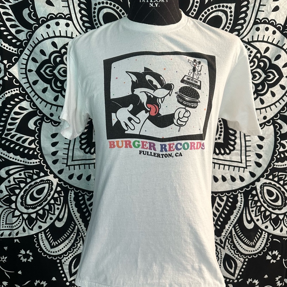 Volcom Art Loft Burger Records Graphic T-Shirt